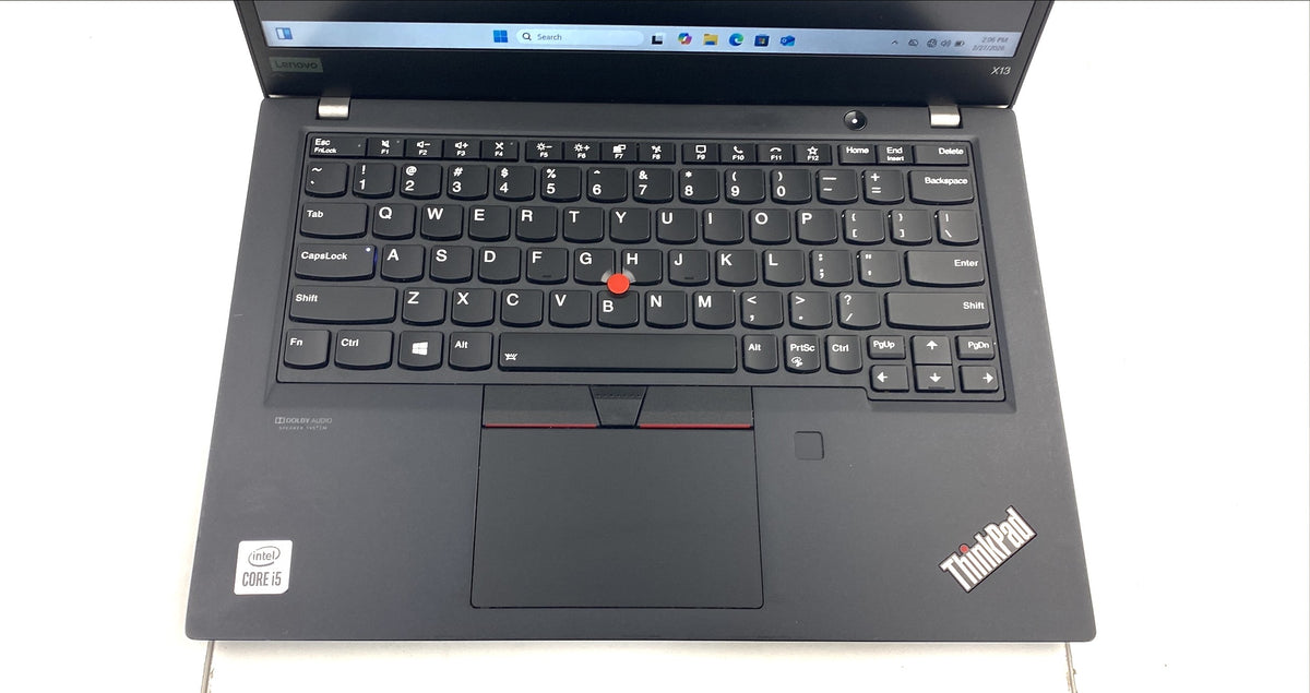ThinkPad X13 Gen 1 13" Core i5 10th Gen 1.60GHz 10210U 1.6 GHz 8GB RAM 250GB SSD