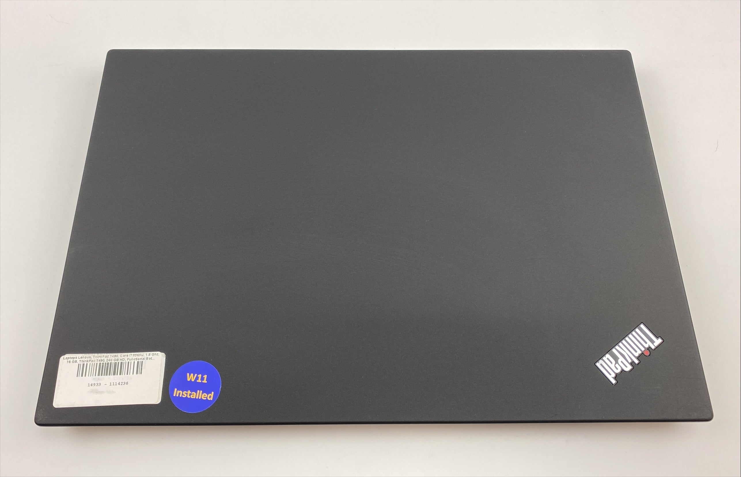 Lenovo ThinkPad T490 Touchscreen 14" Core i7 8th Gen 1.80GHz 8565U 1.80 16GB RAM 250GB SSD