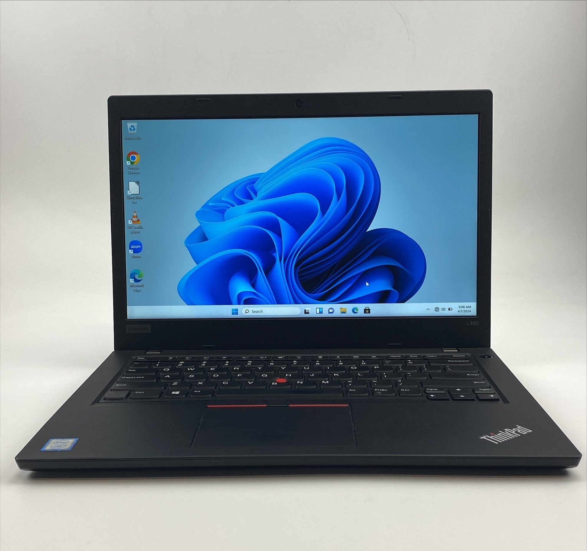 Lenovo ThinkPad L480 14" Touchscreen Core i5 8th Gen 1.60GHz 8250U 1.6 GHz 8GB RAM 120GB SSD