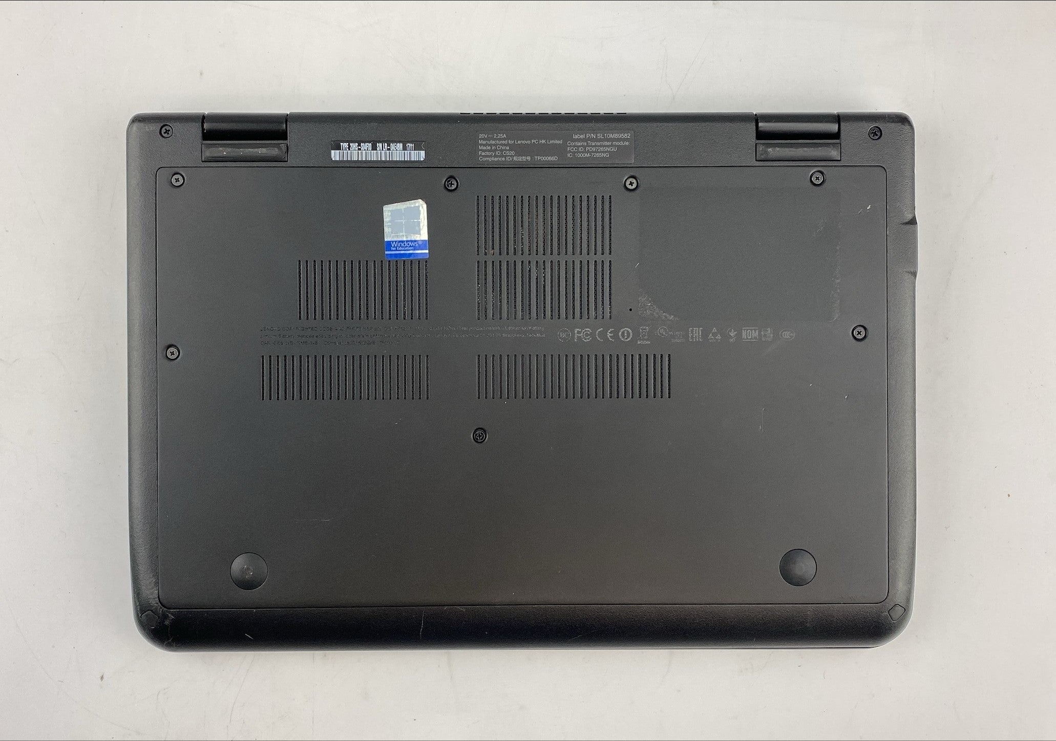 ThinkPad Yoga 11e 4th Gen Celeron N3450 1.10GHz 1.10 4GB 120GB SSD B