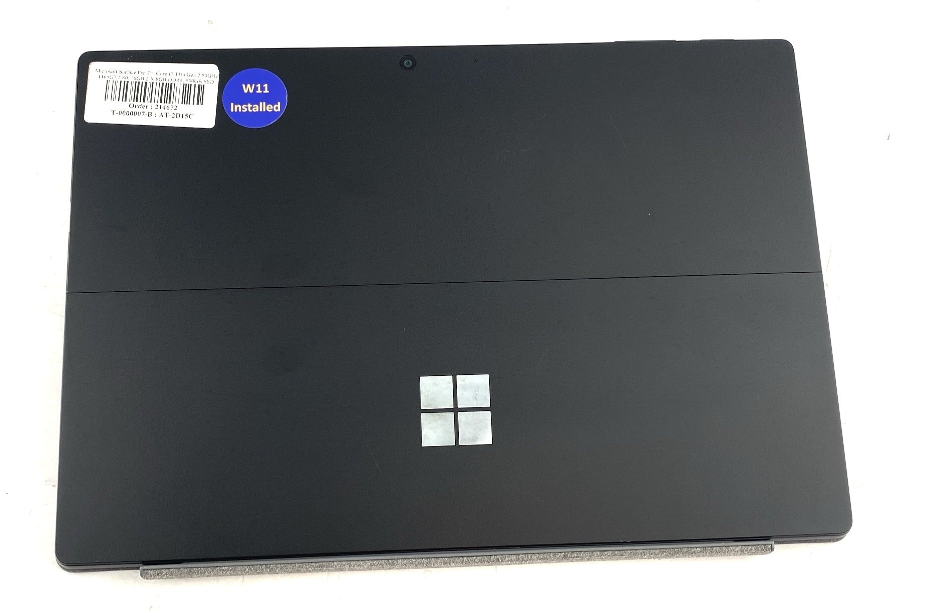 Microsoft Surface Pro 7+ Core I7 11th Gen 2.80GHz 1165G7 2.80 16GB 500GB SSD B