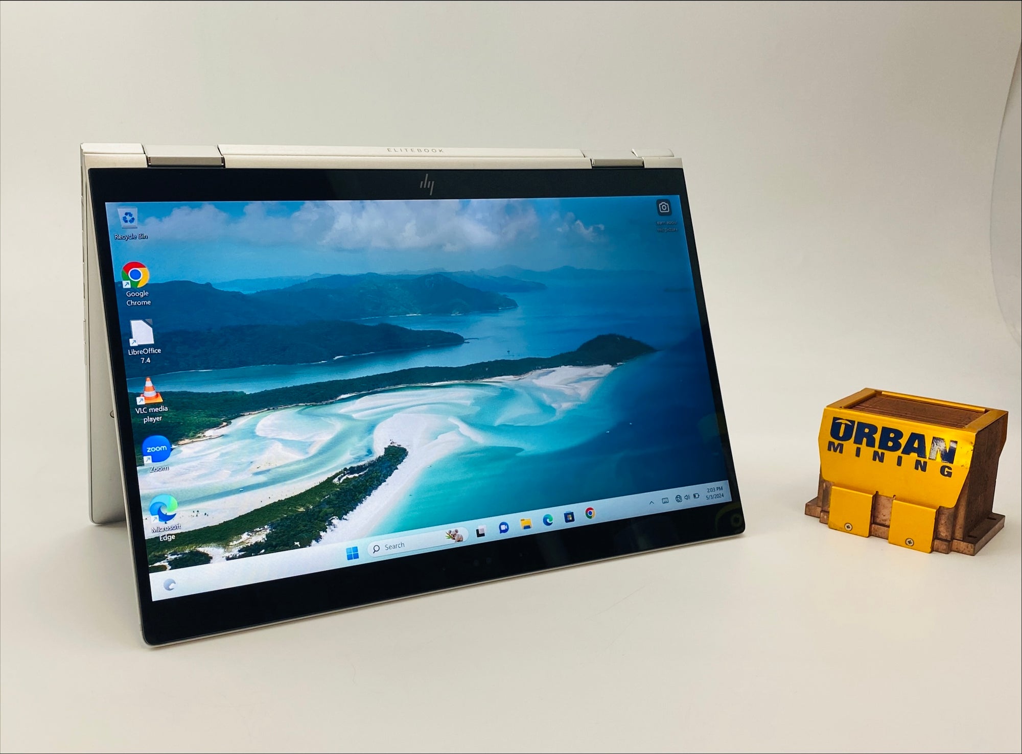 EliteBook x360 1030 G3 Core i7 8th Gen 1.90GHz 8650U 1.9 GHz 16GB 500GB SSD B