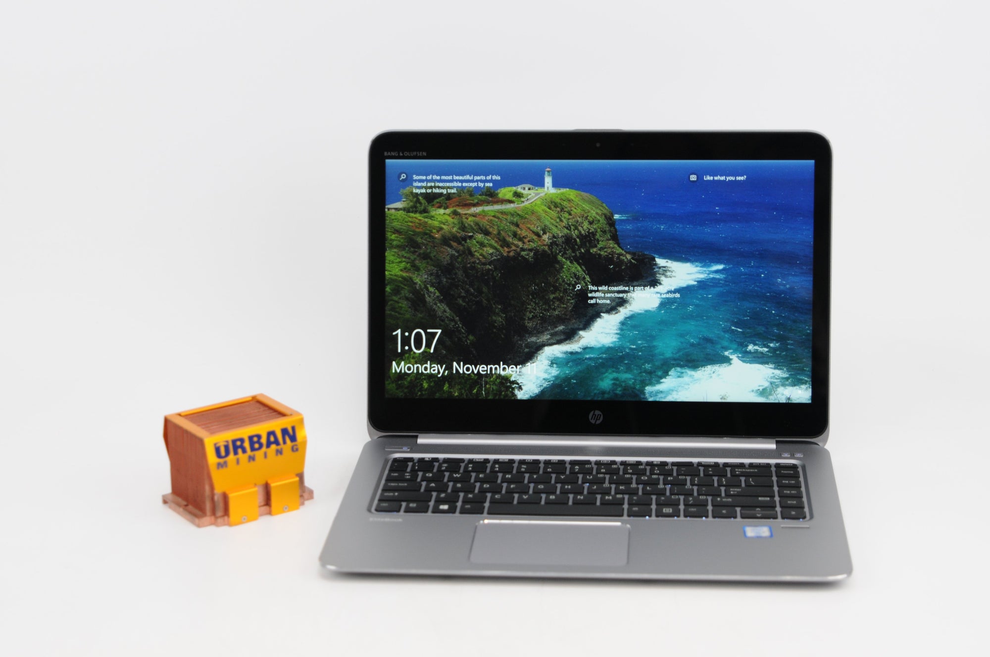 HP EliteBook Folio 1040 G3 Core i5 6th Gen 2.40GHz 6300U 2.4 GHz 8GB 250GB SSD B
