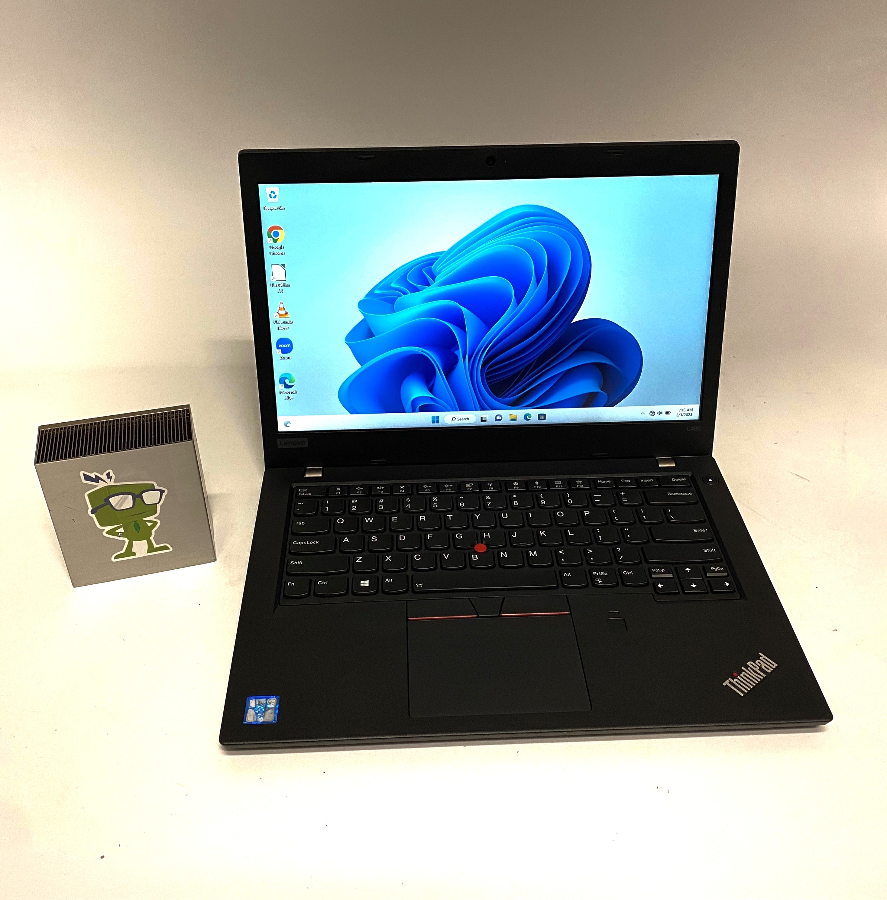 Lenovo ThinkPad L480 14" Touchscreen Core i5 8th Gen 1.60GHz 8250U 1.6 GHz 8GB RAM 120GB SSD