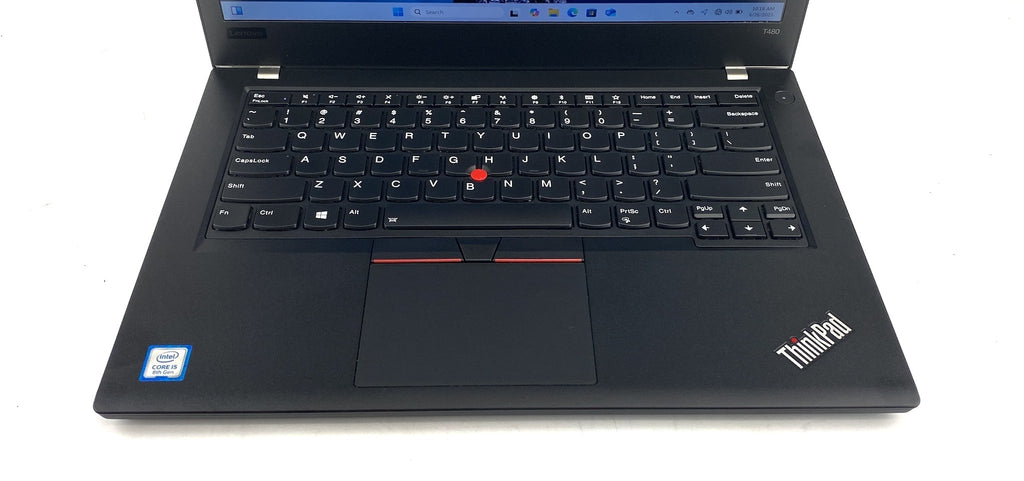 ThinkPad T480 Core i5 8th Gen 1.70GHz 8350U 1.70 16GB 250GB SSD B