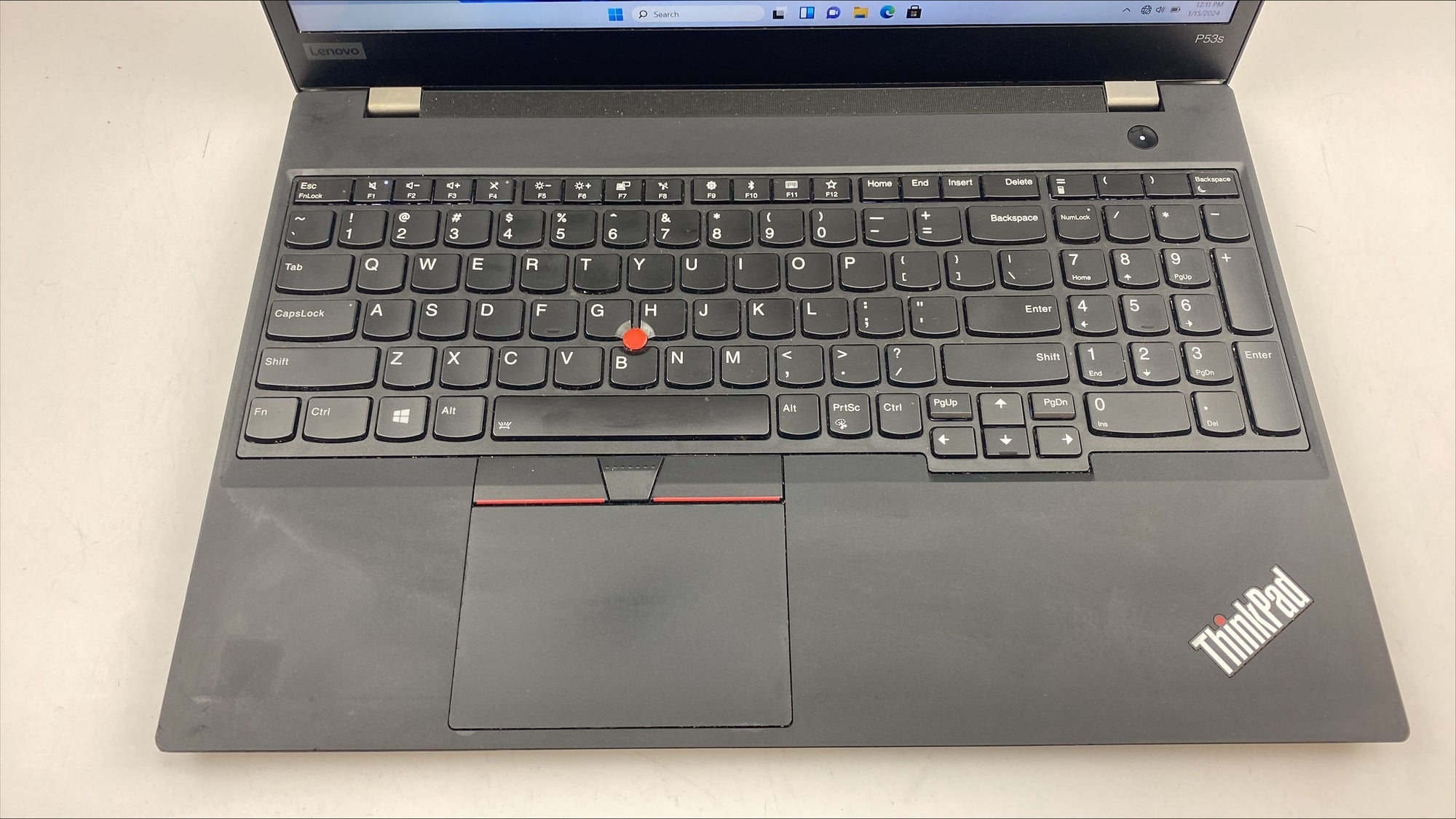 ThinkPad P53s Core i7 8th Gen 1.90GHz 8665U 1.9 GHz 16GB 120GB SSD B
