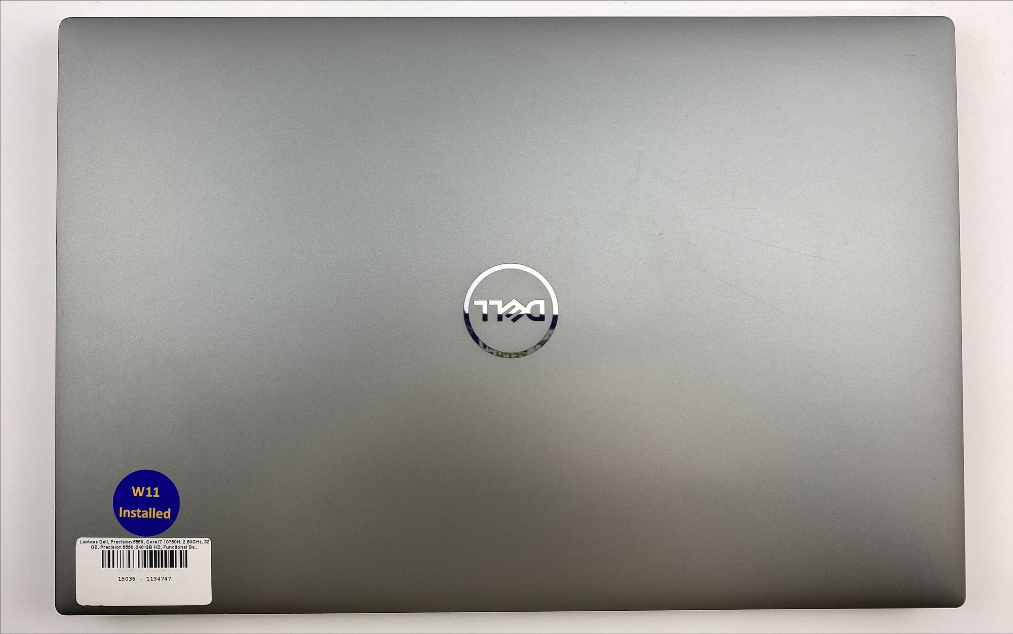Precision 5550 15" Touchscreen Core i7 10th Gen 2.60GHz 10750H 2.6GHz 32GB RAM 500GB SSD