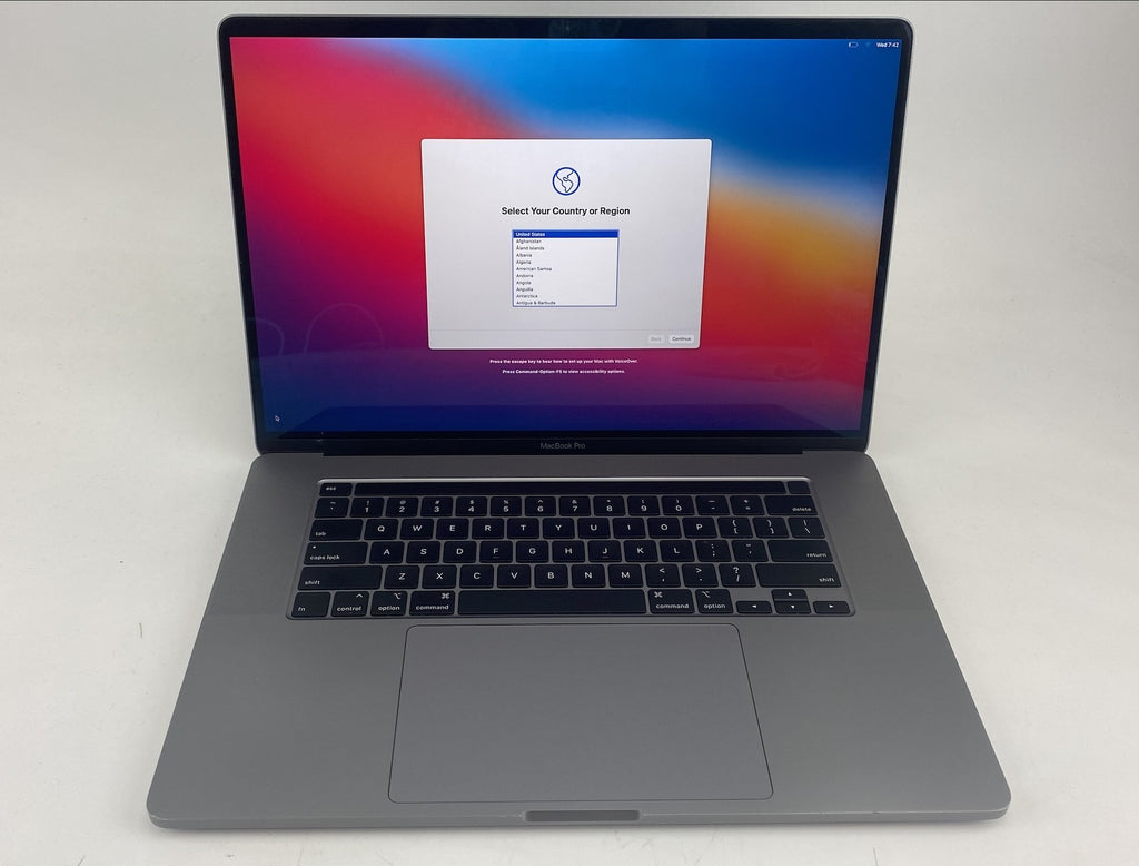 Apple MacBook Pro A1990 EMC 3359 (2019) Core i9 9th Gen 2.30GHz 9880H 2.30 16GB 500GB eMMC B