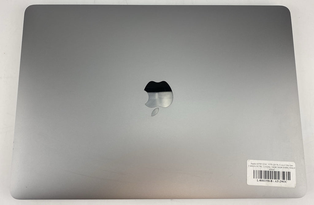 MacBook Pro A1989 EMC 3358 (2019) Core i5 8th Gen 2.40GHz 8279U 2.4 GHz 16GB 500GB eMMC B
