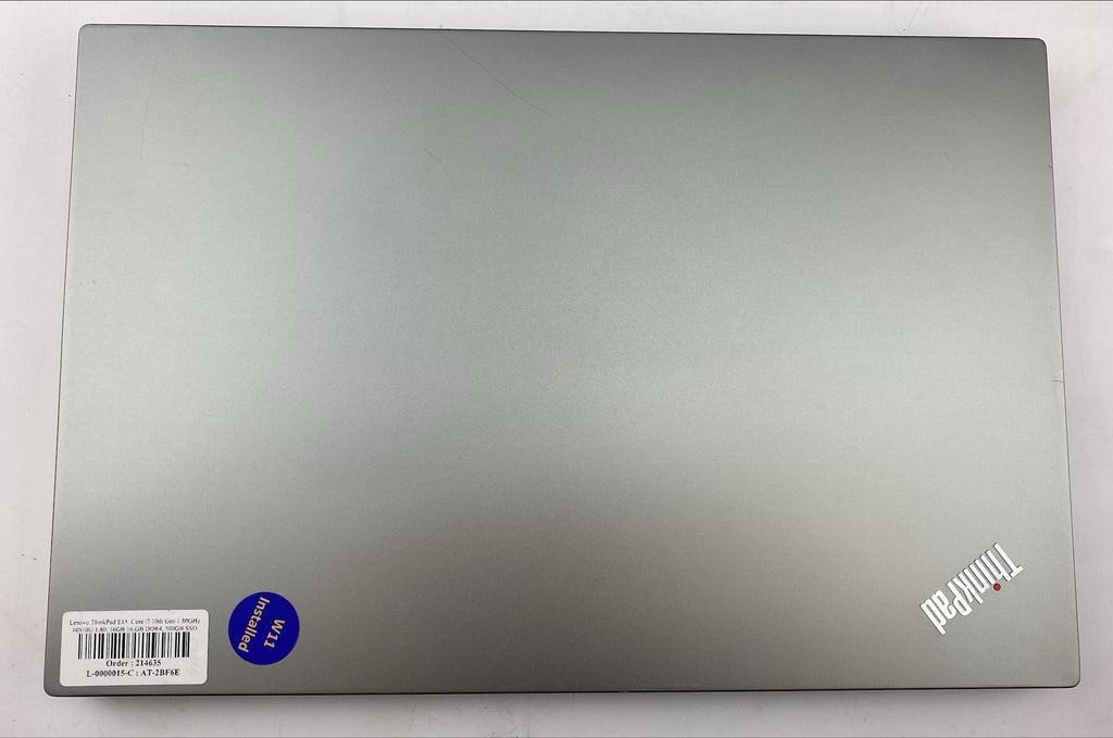 Lenovo ThinkPad E15 15" Core i7-10510U 1.80GHz 16GB RAM 250GB SSD