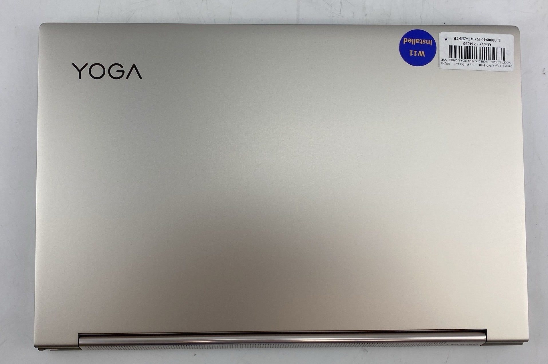 Lenovo Yoga C940-14IIL Core i7 10th Gen 1.30GHz 1065G7 1.3 GHz 16GB 250GB SSD B