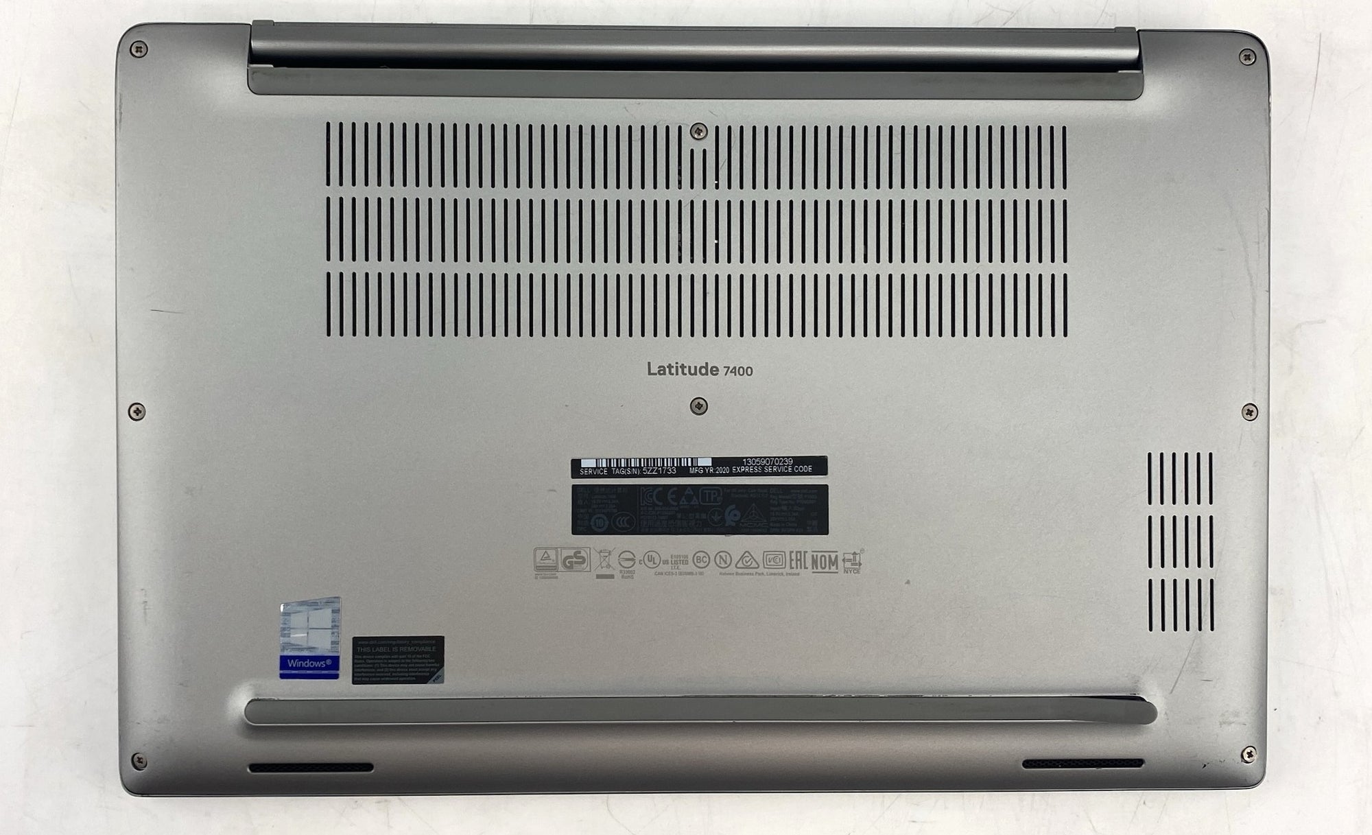 Dell Latitude 7400 P100G Core i7 8th Gen 1.90GHz 8665U 1.9 GHz 32GB 250GB SSD B