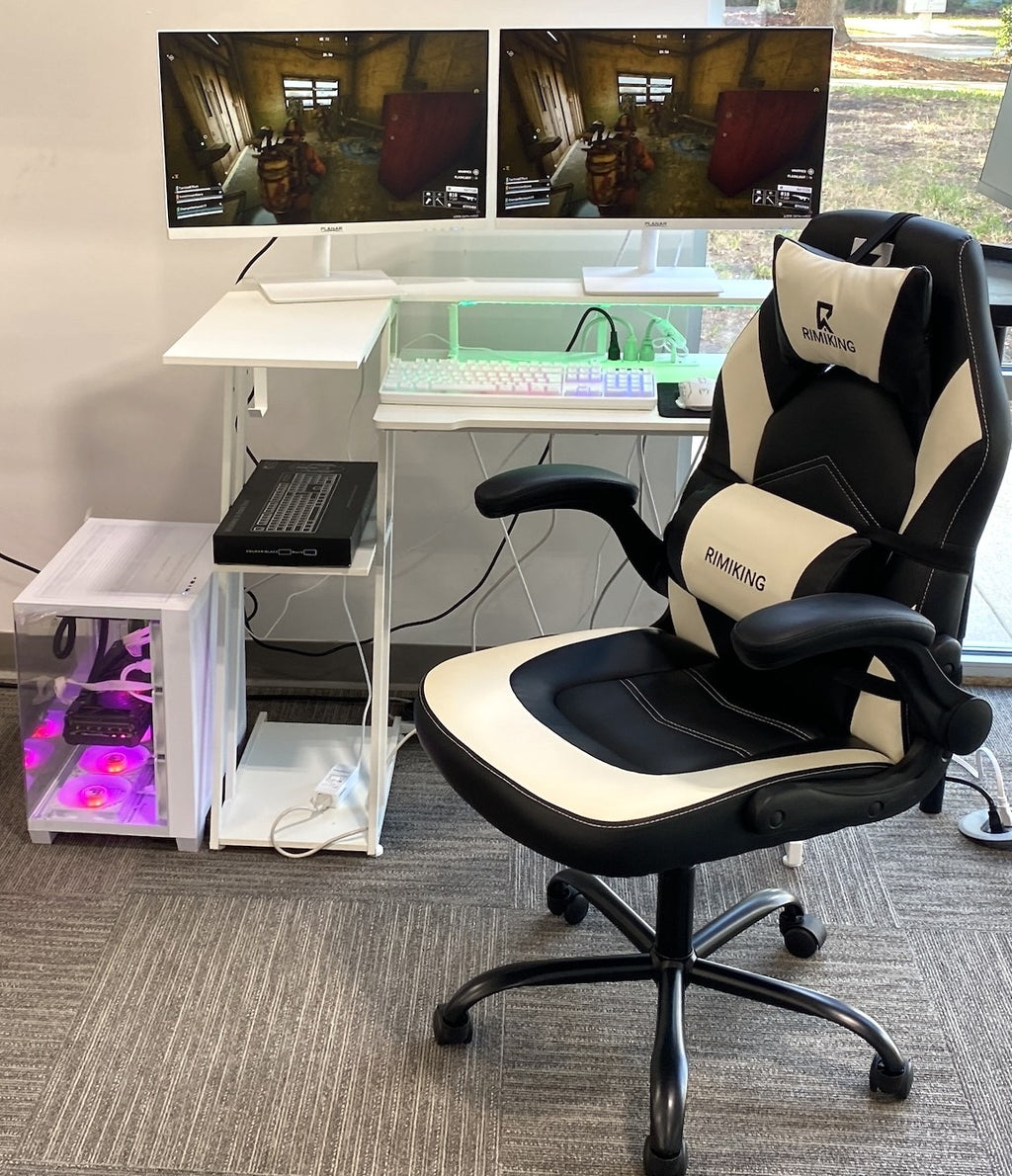 Custom Gaming Build Intel Core i7-13700 13th Gen 2.10 GHz 32GB DDR4 RAM 1TB SSD 4TB HHD Windows 11 Pro.If you prefer to purchase only the gaming PC and not the table and chair, the price will be $1000.