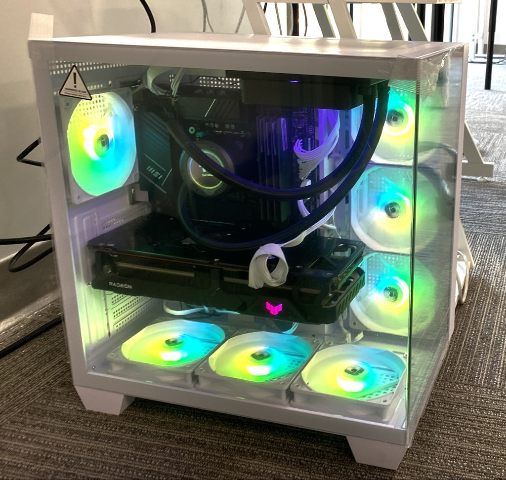 Custom Gaming Build Intel Core i7-13700 13th Gen 2.10 GHz 32GB DDR4 RAM 1TB SSD 4TB HHD Windows 11 Pro.If you prefer to purchase only the gaming PC and not the table and chair, the price will be $1000.