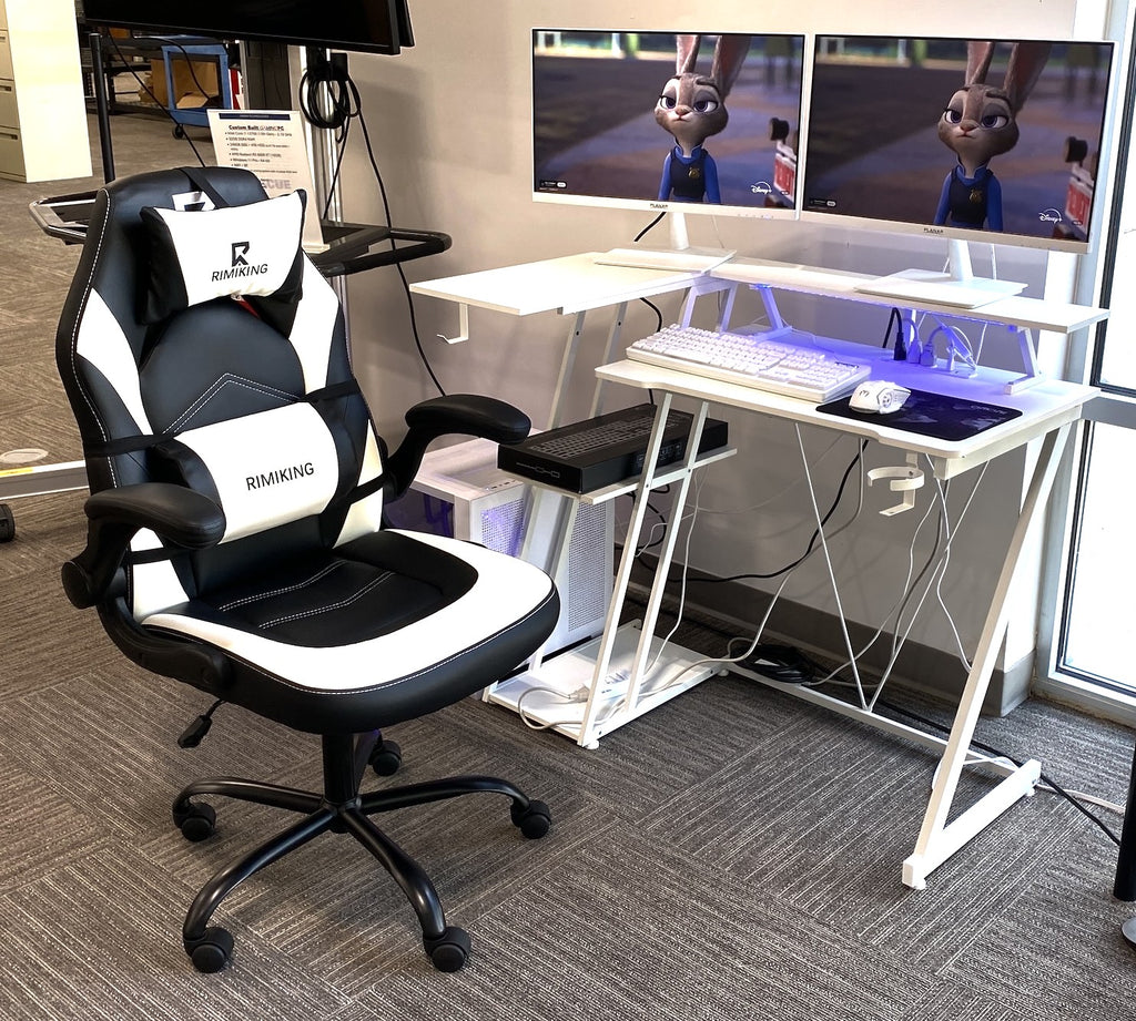 Custom Gaming Build Intel Core i7-13700 13th Gen 2.10 GHz 32GB DDR4 RAM 1TB SSD 4TB HHD Windows 11 Pro.If you prefer to purchase only the gaming PC and not the table and chair, the price will be $1000.