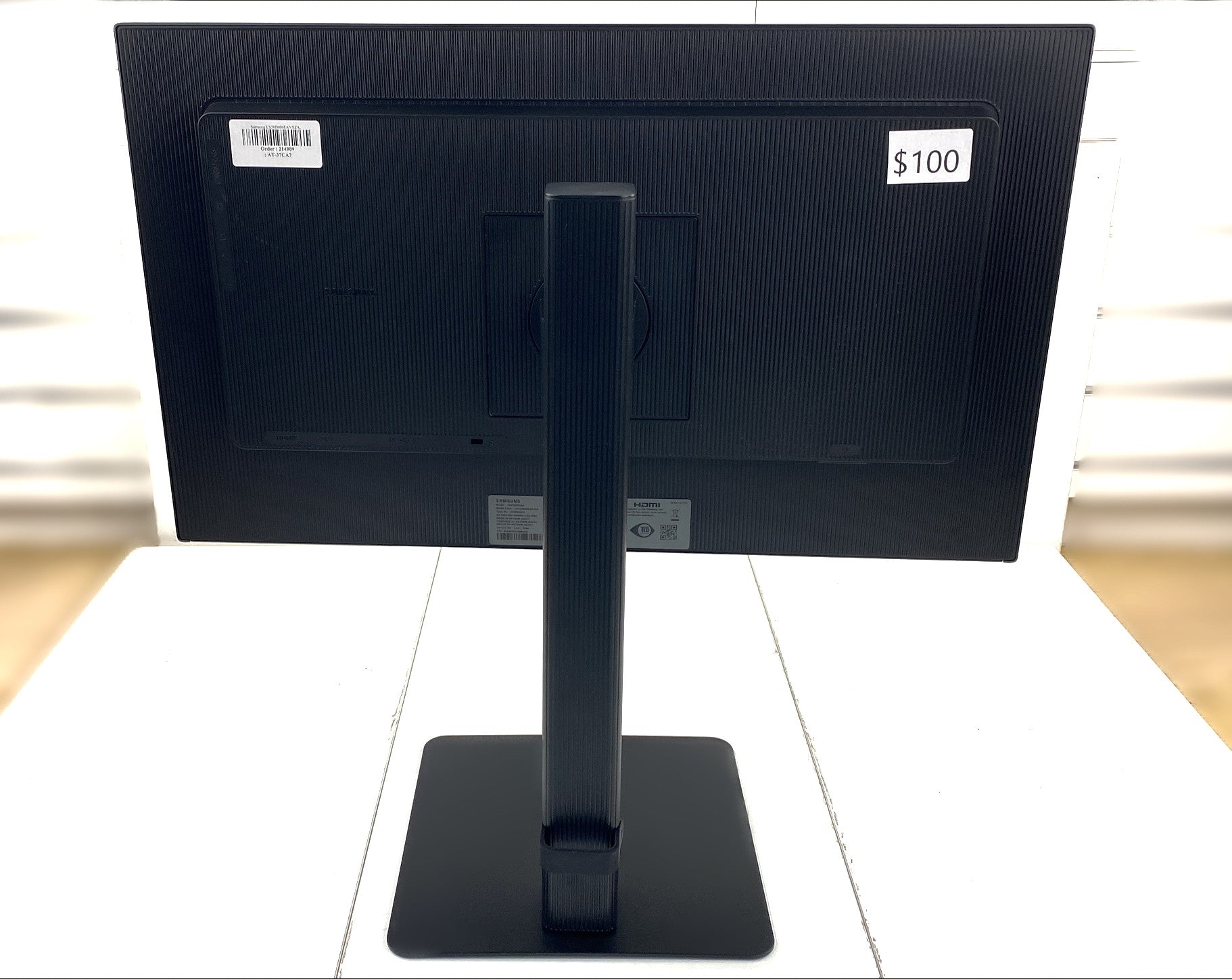 Samsung Monitor 24 inch Black Color LS24D606EANXZA