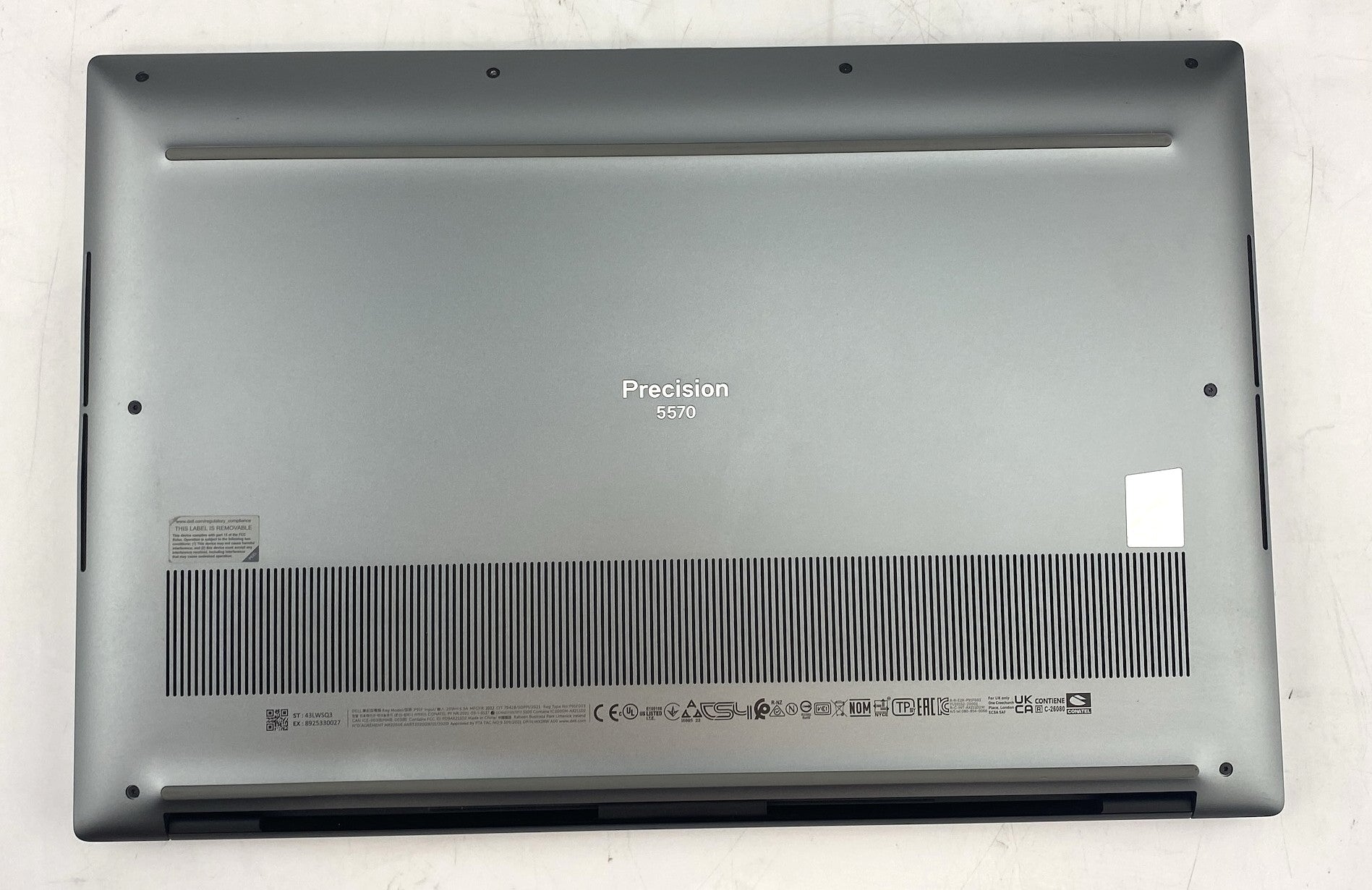 Dell Precision 5570 4K Touch Screen Core i7 12th Gen 1.30GHz 12800H 4.70GHz 32GB 500GB SSD Windows 11 Pro