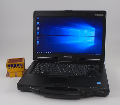 No Webcam Panasonic Toughbook CF-53 14” i5-3320M 2.6GHz 8GB RAM 320GB HDD Windows 10 Pro